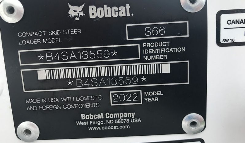 Used 2022 Bobcat S66 full