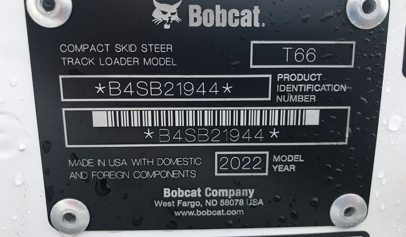 Used 2022 Bobcat T66 full