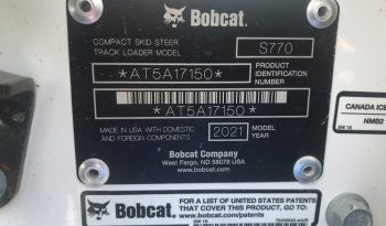 Used 2021 Bobcat S770 full