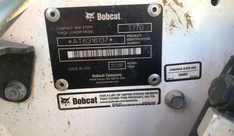 Used 2018 Bobcat T770 full