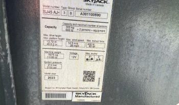 Used 2023 Skyjack SJ45AJ+ full