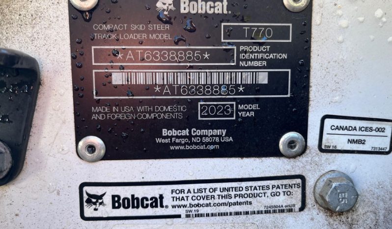 2023 Bobcat T770 full