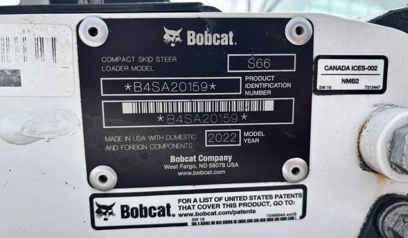 2022 Bobcat S66 full