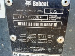 2023 Bobcat E35 full