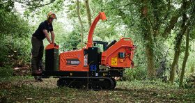 New Morbark TW 230VTR Track Brush Chipper