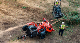 New Morbark BVR13 Brush Chipper