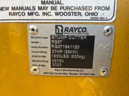 2023 Rayco RG37 full