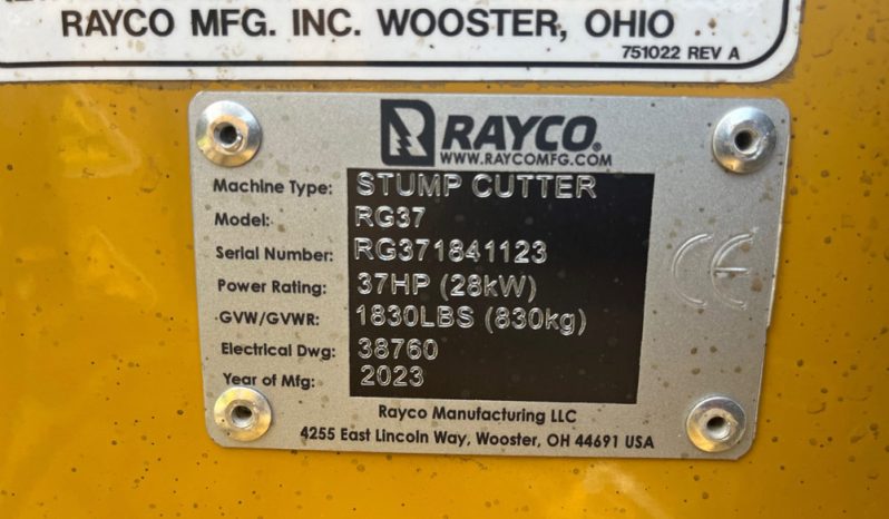 2023 Rayco RG37 full