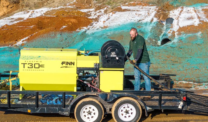 Finn T30E Electric HydroSeeder full