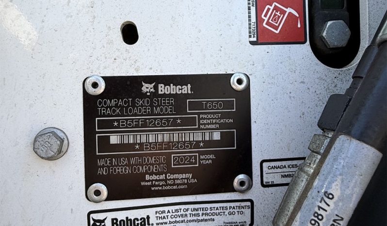 2024 Bobcat T650 full