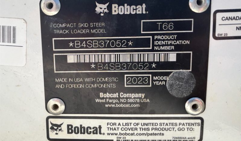 2023 BOBCAT T66 full