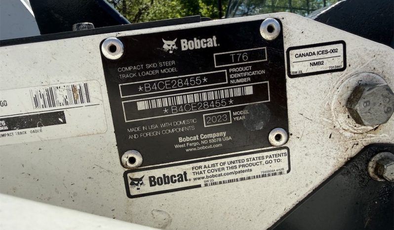 2023 Bobcat T76 full